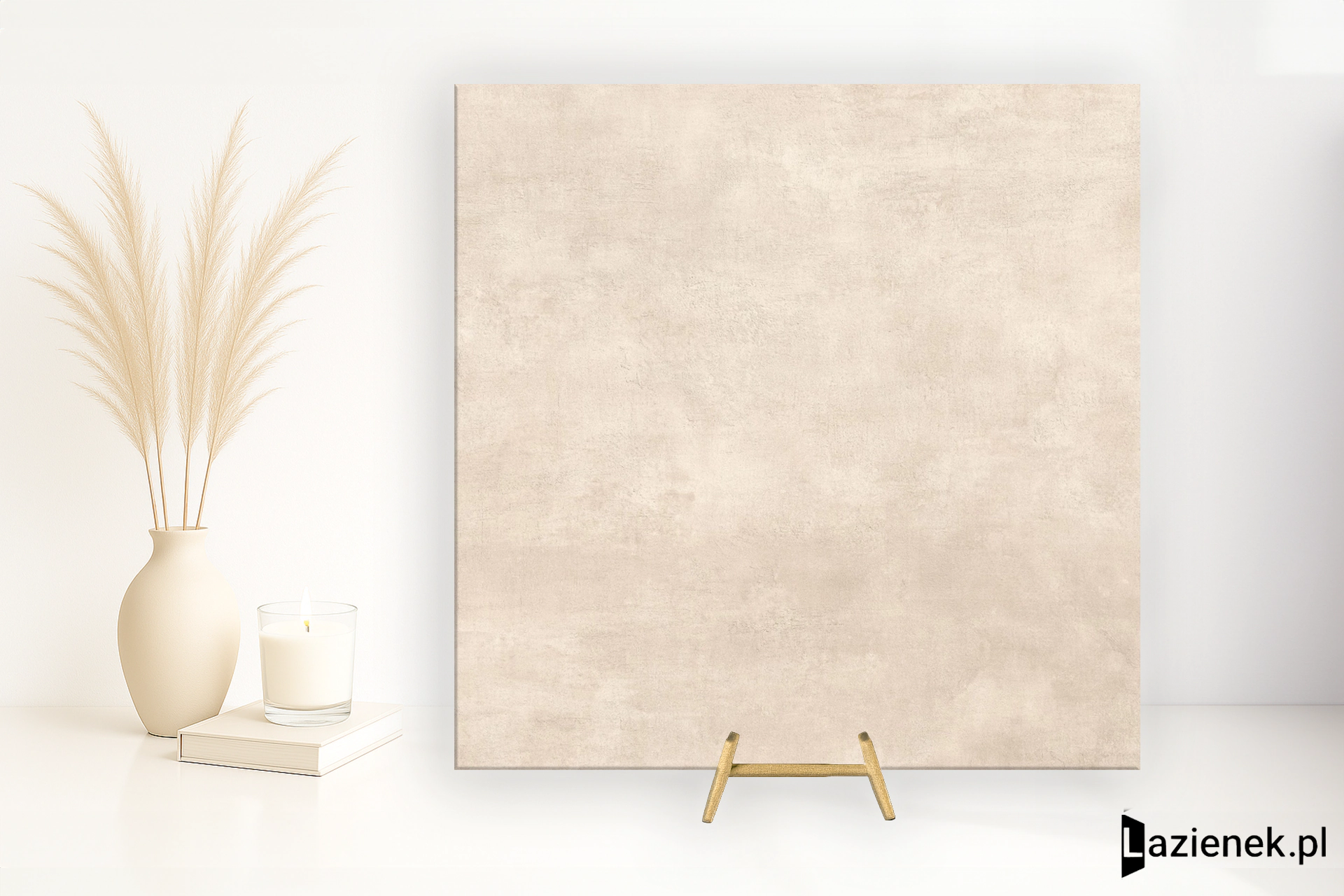 Casalgrande Padana Beton Ivory połaczenie mat-poler 60x60 cm gr. 9 mm - płytka rektyfikowana/1950185